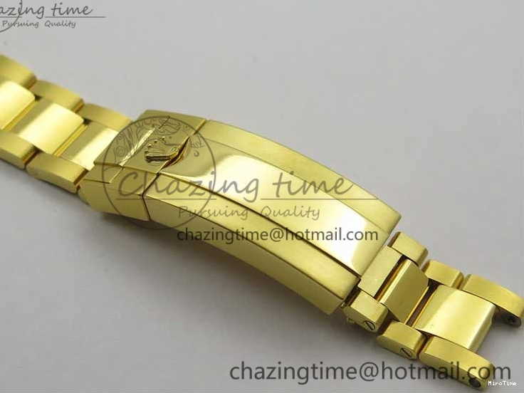 MiroTime 0522 TopPick Submariner 116610 LB ROF Best Edition YG Wrapped Blue Dial on YG Wrapped Bracelet A 2910